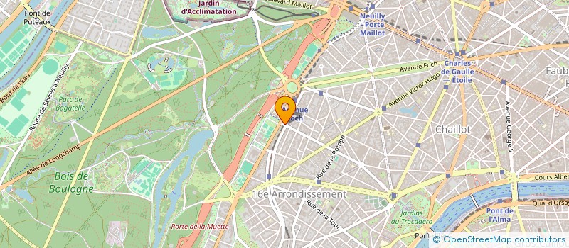 localisation de l'entreprise SOCIETE GBD  PARIS