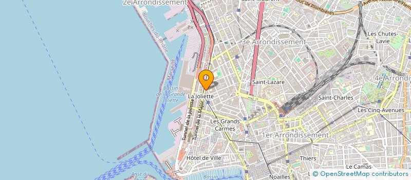 localisation de l'entreprise SOCIETE GDD HANNIBAL à MARSEILLE