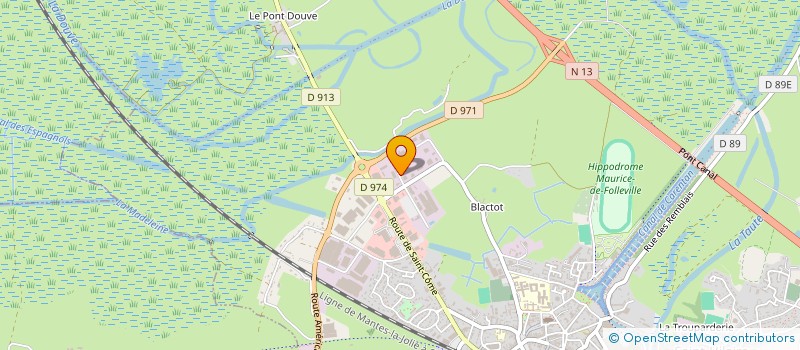 localisation de l'entreprise SOCIETE GEL MANCHE à CARENTAN-LES-MARAIS