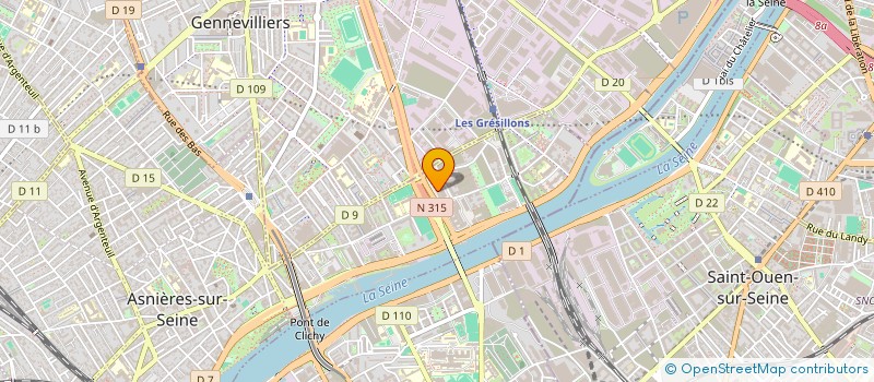 localisation de l'entreprise SOCIETE GENERAL DE BATIMENT à ASNIERES-SUR-SEINE