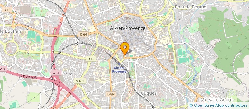 localisation de l'entreprise SOCIETE GENERALE BATIMENT à AIX-EN-PROVENCE