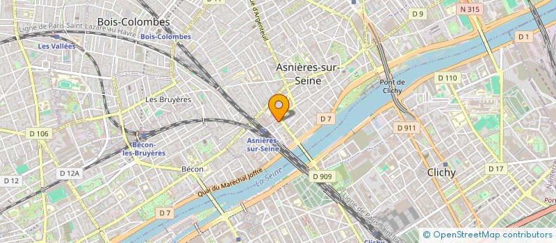 localisation de l'entreprise SOCIETE GENERALE BOUCHERIE D'ASNIERES à ASNIERES-SUR-SEINE