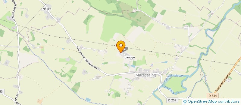 localisation de l'entreprise SOCIETE GENERALE D'ARCHITECTURE D'INTERIEUR  MARESTAING