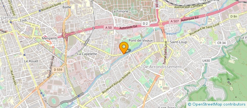 localisation de l'entreprise SOCIETE GENERALE D ELECTRICITE ET PLOMBERIE à MARSEILLE