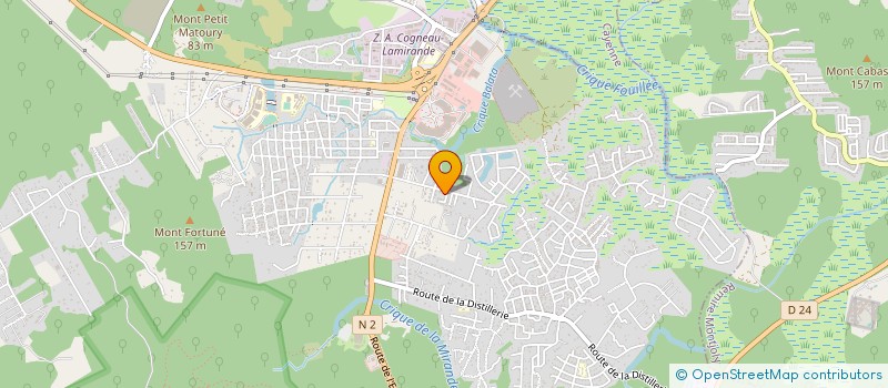 localisation de l'entreprise SOCIETE GENERALE D ETUDE ET DE CONTROLE - SOGEC à MATOURY
