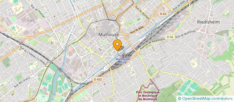 localisation de l'entreprise SOCIETE GENERALE D'ETUDES FIDUCIAIRES à MULHOUSE
