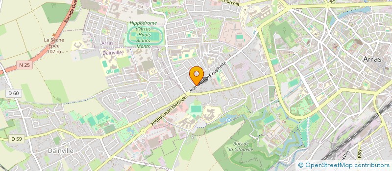 localisation de l'entreprise SOCIETE GENERALE D'INVESTISSEMENT à ARRAS