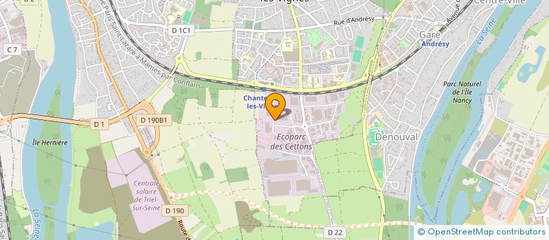 localisation de l'entreprise SOCIETE GENERALE DE BATIMENT à CHANTELOUP-LES-VIGNES