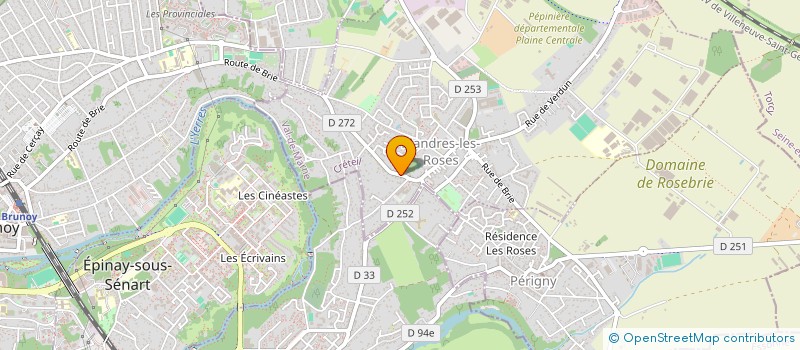 localisation de l'entreprise SOCIETE GENERALE DE BATIMENT à MANDRES-LES-ROSES