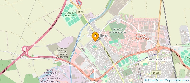 localisation de l'entreprise SOCIETE GENERALE DE BATIMENT à SAINT-BRICE-COURCELLES
