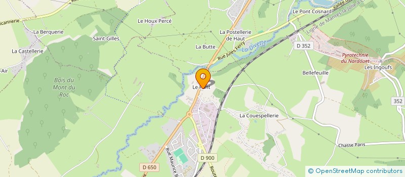 localisation de l'entreprise SOCIETE GENERALE DE CARENAGE  MARTINVAST