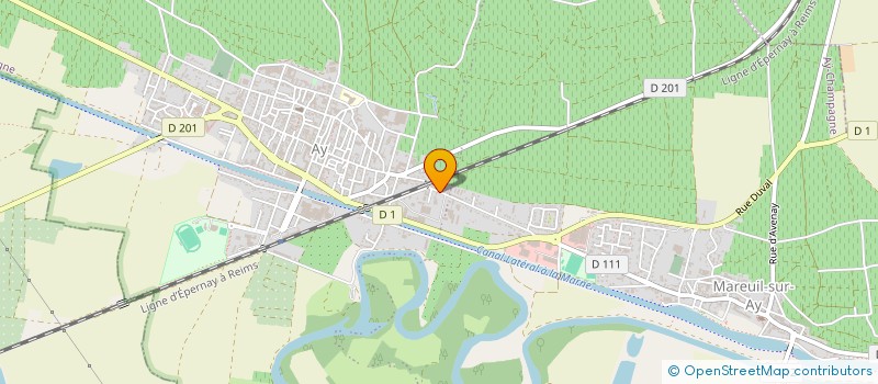 localisation de l'entreprise SOCIETE GENERALE DE CHAMPAGNE  AY-CHAMPAGNE