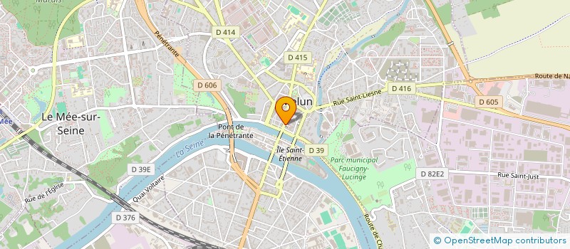 localisation de l'entreprise SOCIETE GENERALE DE DIFFUSION MELUNAISE à MELUN