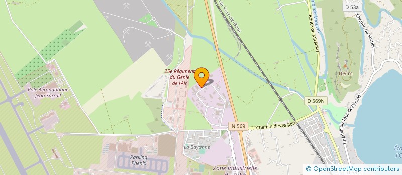 localisation de l'entreprise SOCIETE GENERALE DE LOCATION ET MANUTENTION  ISTRES