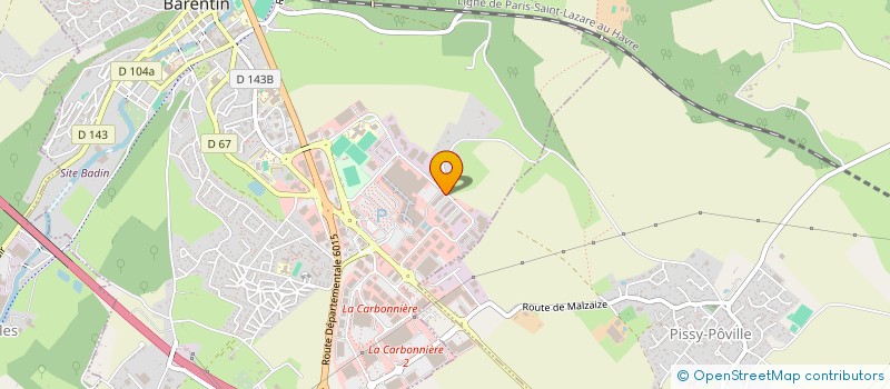 localisation de l'entreprise SOCIETE GENERALE DE METALLERIE à BARENTIN