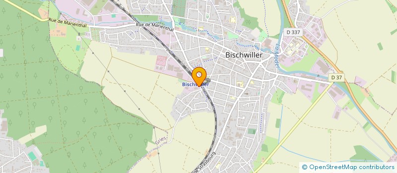 localisation de l'entreprise SOCIETE GENERALE DE MONTAGE  BISCHWILLER