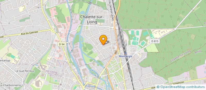 localisation de l'entreprise SOCIETE GENERALE DE PEINTURE DU CENTRE à CHALETTE-SUR-LOING