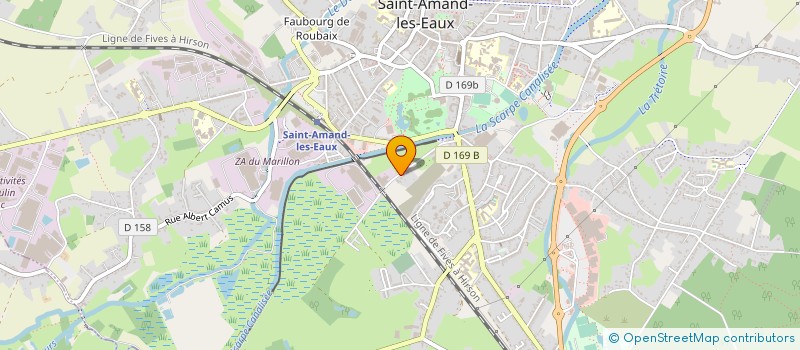 localisation de l'entreprise SOCIETE GENERALE DE REPARATION à SAINT-AMAND-LES-EAUX