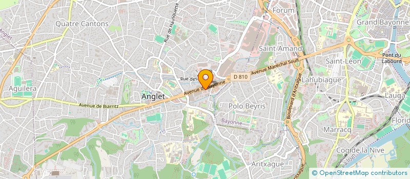 localisation de l'entreprise SOCIETE GENERALE DE REPRESENTATION à ANGLET