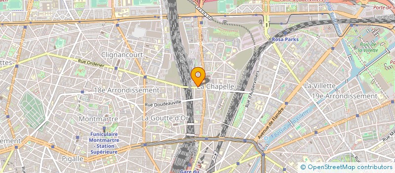 localisation de l'entreprise SOCIETE GENERALE DE REPROGRAPHIE à PARIS