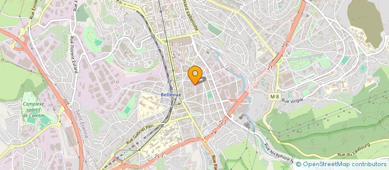 localisation de l'entreprise SOCIETE GENERALE DE REVETEMENT à SAINT-ETIENNE