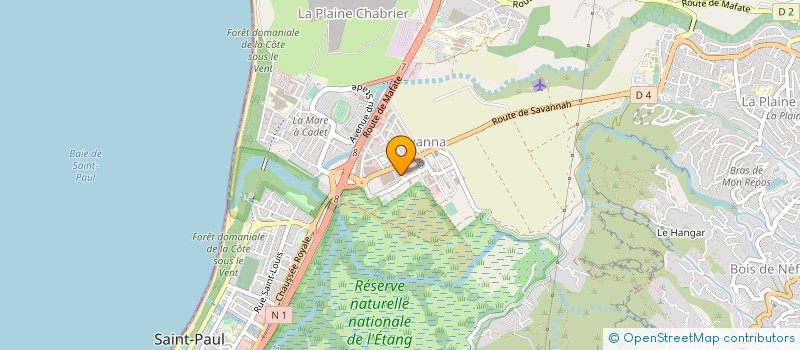 localisation de l'entreprise SOCIETE GENERALE DE TOUS TRAVAUX à SAINT-PAUL