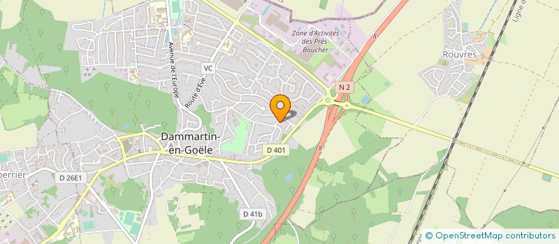 localisation de l'entreprise SOCIETE GENERALE DE TRANSACTION à DAMMARTIN-EN-GOELE