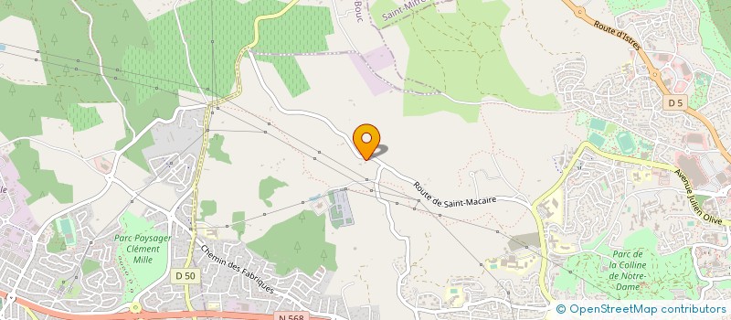 localisation de l'entreprise SOCIETE GENERALE DE TRAVAUX  MARTIGUES