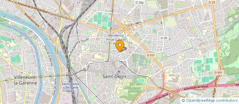 localisation de l'entreprise SOCIETE GENERALE DE TRAVAUX ET D ASSISTANCE à SAINT-DENIS
