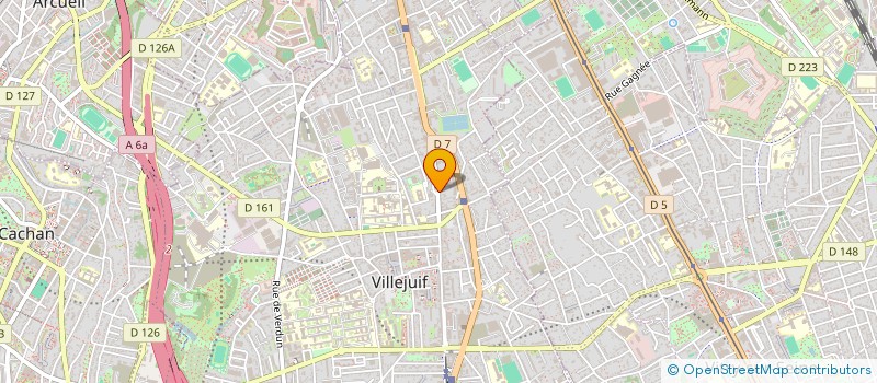 localisation de l'entreprise SOCIETE GENERALE DE TRAVAUX EUROPEENS à VILLEJUIF