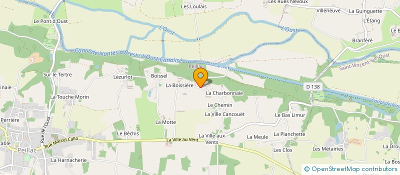 localisation de l'entreprise SOCIETE GENERALE DE TUYAUTERIE  PEILLAC