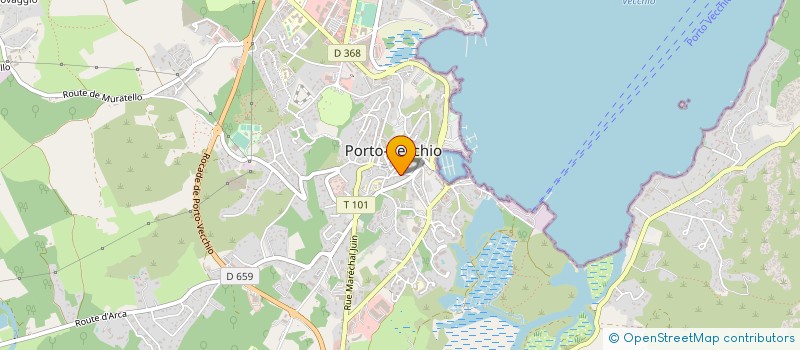 localisation de l'entreprise SOCIETE GENERALE DE VACANCES CORSE à PORTO-VECCHIO