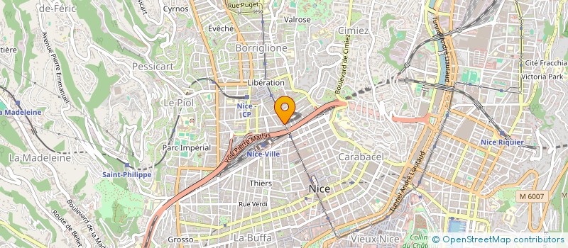 localisation de l'entreprise SOCIETE GENERALE DU BATIMENT  NICE