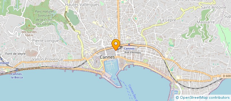 localisation de l'entreprise SOCIETE GENERALE DU COMMERCE à CANNES