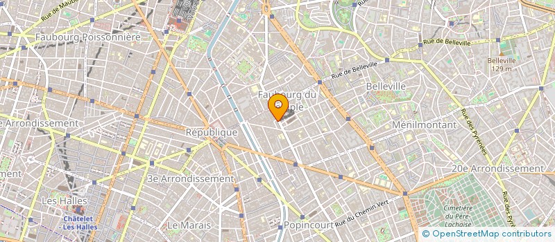 localisation de l'entreprise SOCIETE GENERALE EUROPEENNE DE SERVICES - G E S  PARIS