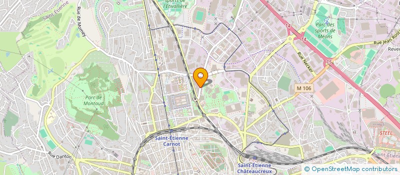 localisation de l'entreprise SOCIETE GENERALE FOREZIENNE DE MACHINES OUTILS GEFMO à SAINT-ETIENNE