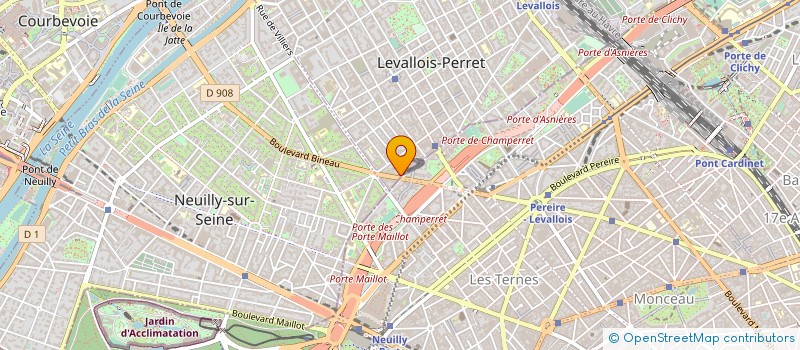 localisation de l'entreprise SOCIETE GERALDINE AND CO à LEVALLOIS-PERRET