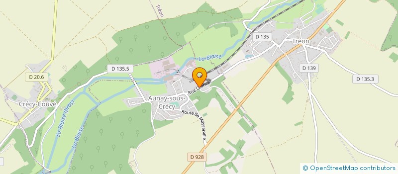 localisation de l'entreprise SOCIETE GERELEC à GERMAINVILLE