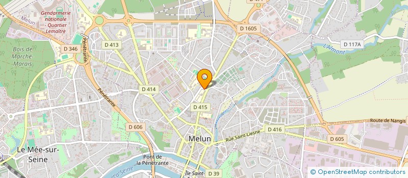 localisation de l'entreprise SOCIETE GERLYSE à MELUN