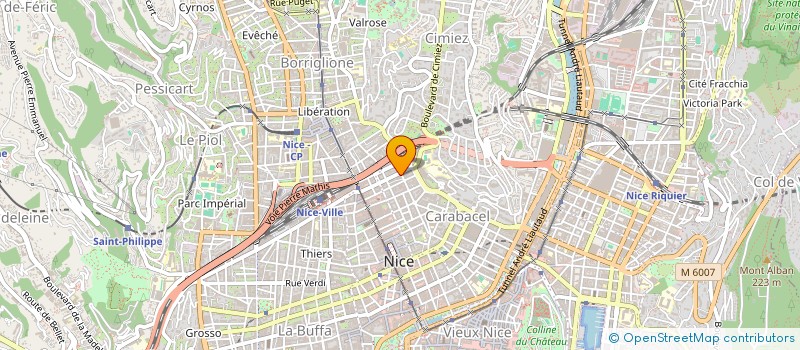 localisation de l'entreprise SOCIETE GESNICA à NICE