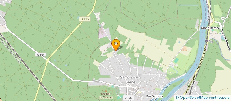 localisation de l'entreprise SOCIETE GESTION DE PATRIMOINE DERCOURT  SAMOIS-SUR-SEINE