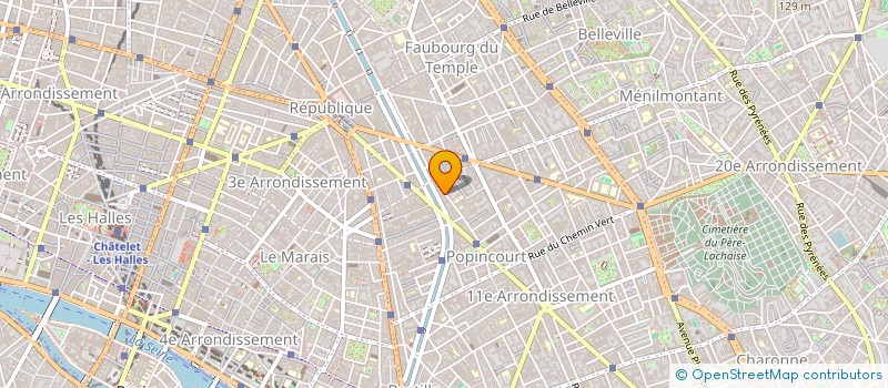 localisation de l'entreprise SOCIETE GESTION EN IMMOBILIER  PARIS