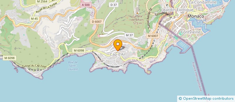 localisation de l'entreprise SOCIETE GESTION ET PROMOTION IMMOBILIERE  CAP-D'AIL