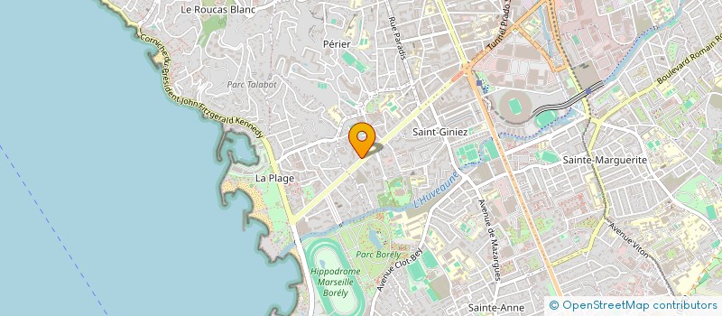 localisation de l'entreprise SOCIETE GESTION PROFESSIONS DE SANTE à MARSEILLE