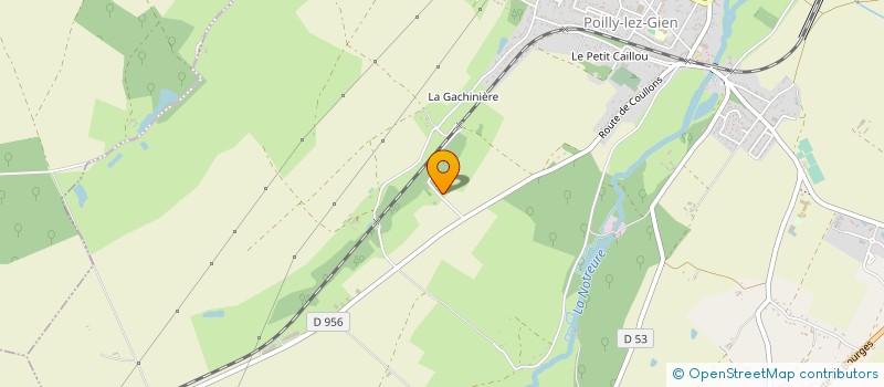 localisation de l'entreprise SOCIETE GIENNOISE D'ASSAINISSEMENT J MEYER à POILLY-LEZ-GIEN
