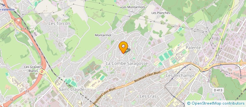 localisation de l'entreprise SOCIETE GILLES GRISOT à BESANCON