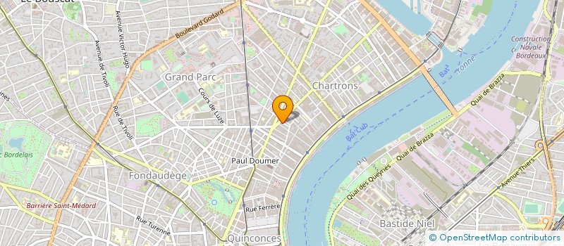 localisation de l'entreprise SOCIETE GIRONDINE DU BATIMENT DEMIRCI à BORDEAUX