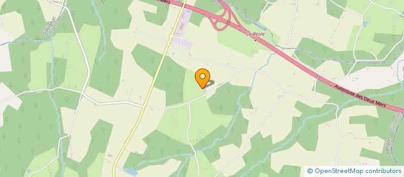 localisation de l'entreprise SOCIETE GIRONDINE ELAGAGE DEBROUSSAILLEMENT EXPLOITATION FORESTIERE  AILLAS