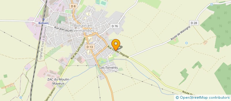 localisation de l'entreprise SOCIETE GIRPAN à BOHAIN-EN-VERMANDOIS