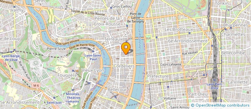 localisation de l'entreprise SOCIETE GISELE DECLERIEUX à LYON